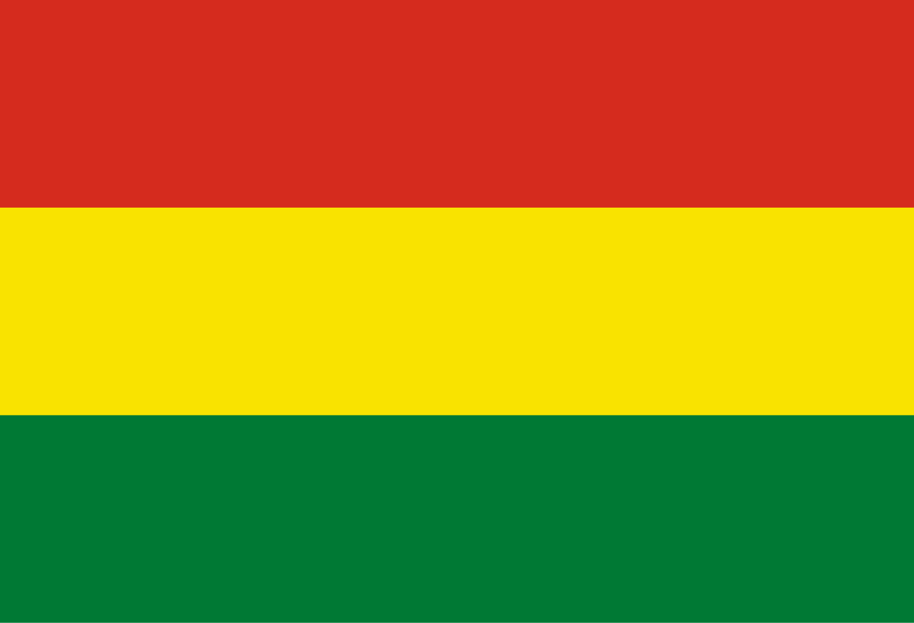 STÁTNÍ VLAJKA BOLÍVIE