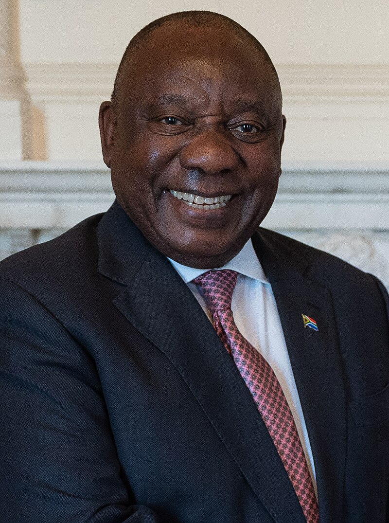 PREZIDENT JIHOAFRICKÉ REPUBLIKY Cyril Ramaphosa