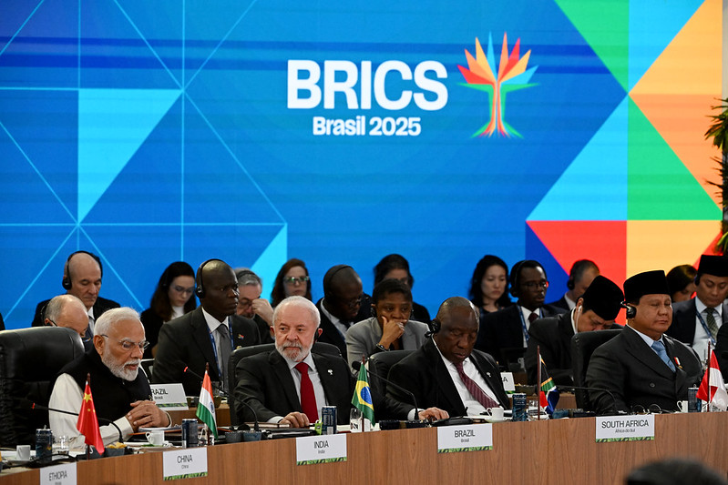 ZASEDÁNÍ ČLENSKÝCH ZEMÍ BRICS SUMMITU RIO 2025