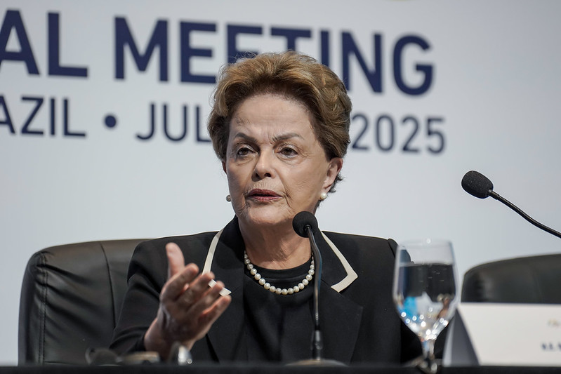 PREZIDENTKA NDB Dilma Rousseffová