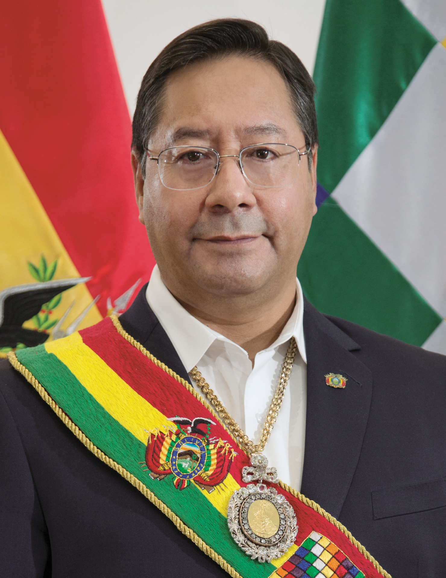 bolivijský prezident Luis Alberto Arce Catacora