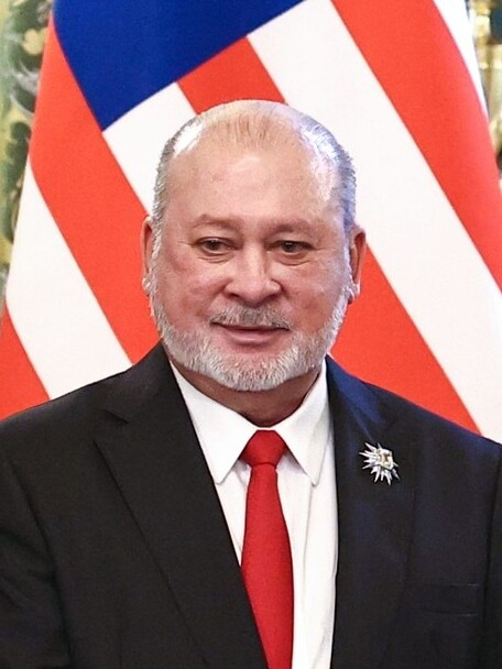 malajský král Ibrahim Iskandar z Džohoru