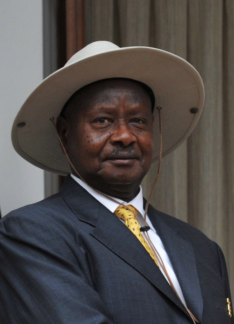 ugandský prezident Yoweri Museveni