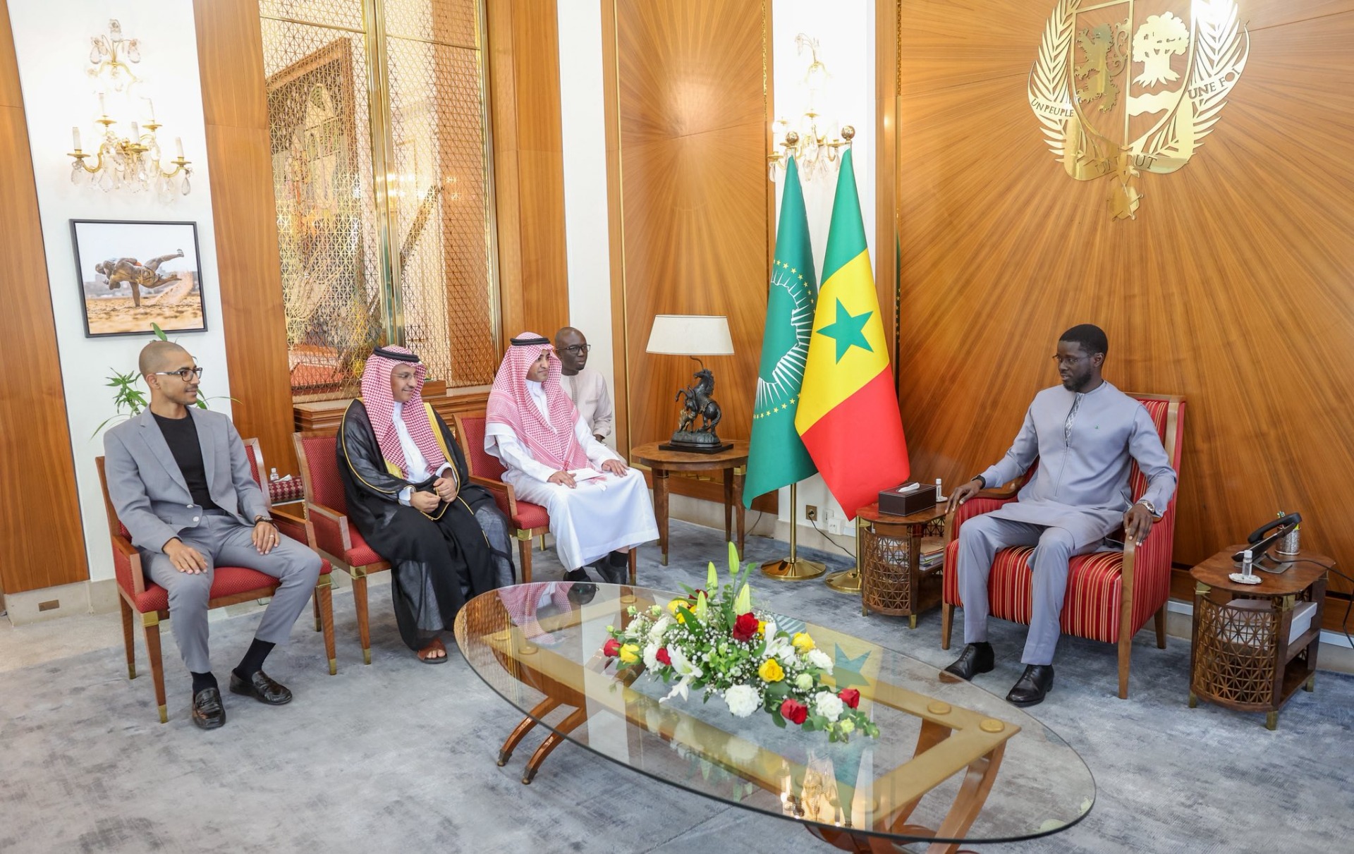 Senegalský bývalý prezident Bassirou Diomaye Diakhar Faye